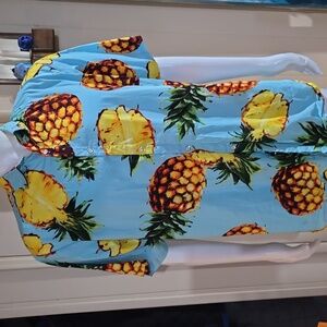 Pineapple Hawaiian Shirt XXL